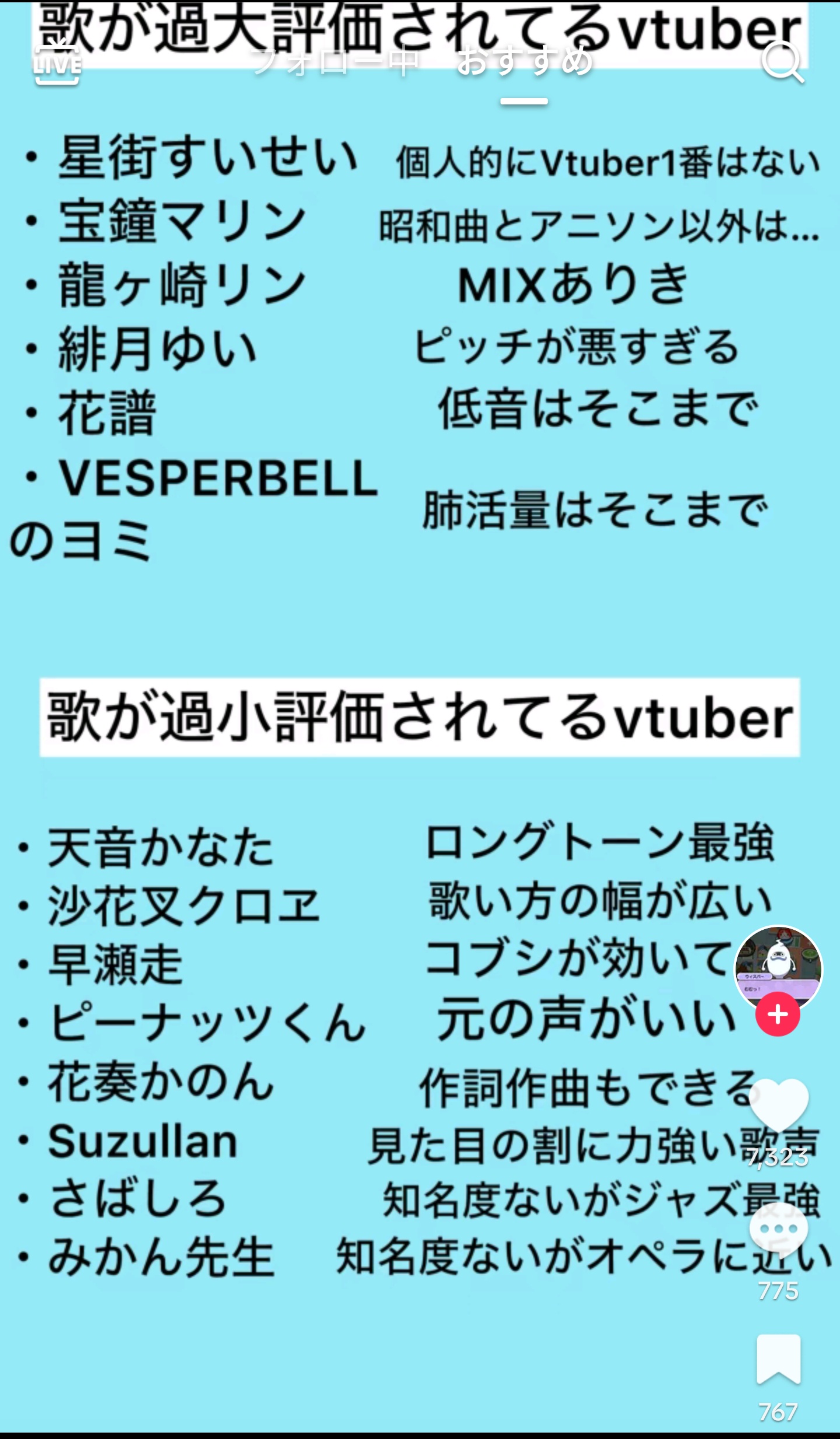 VTuberまとめ速報(ピックアップ4)