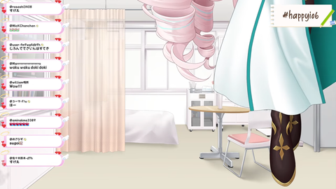 【VRアイドル】えのぐ、配信スタジオ喪失に伴う今後の活動に関する重要なお知らせ → 本日20:00に緊急生放送
 | VTuberまとめ速報 V速(ピックアップ6)