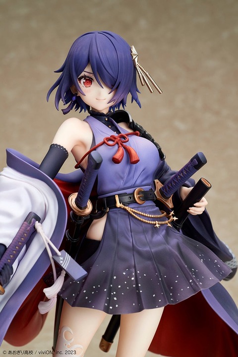 【あおぎり】魂子、和武装Ver.で1/7スケールフィギュア化！『肩出しセクシーすぎる』『クオリティたっけ！！』 | 【あおぎり】魂子、和武装Ver.で1/7スケールフィギュア化！『肩出しセクシーすぎる』『クオリティたっけ！！』 | VTuberまとめ速報 V速(画像29181511726557_2)